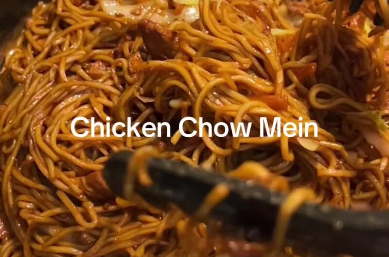 Homemade Chicken Chow Mein
