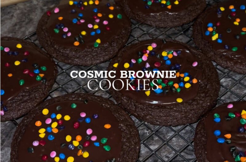 Homemade Cosmic Brownie Cookies